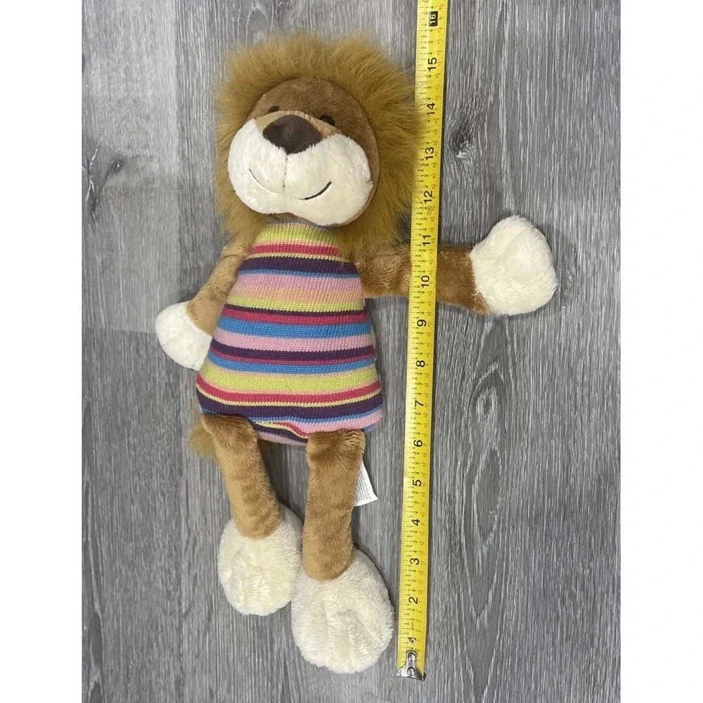 Animal Alley Lion Striped Knit Outfit‎ Plush Stuffed Animal Toy's R Us 15